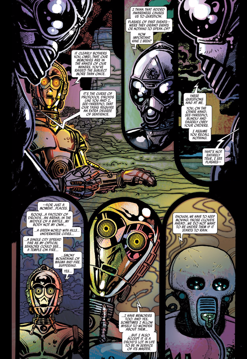 Illustration for article titled The traumatic reason for C-3PO’s red arm has been revealed